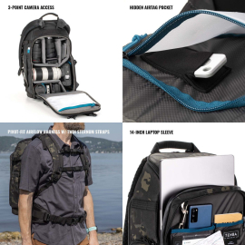 Tenba Axis v2 20L kamerareppu - Multicam Black