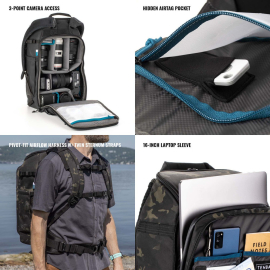 Tenba Axis v2 24L kamerareppu - Multicam Black