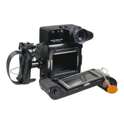 Mamiya Universal + 127mm f/4.7 + 6x9 filmiperä