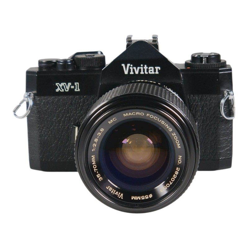 Vivitar XV-1 + 35-70mm f/2.8-3.8 MC Macro Focusing Zoom