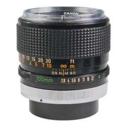 Canon FD 100mm f/2.8 "Chrome Nose"
