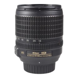 Nikon AF-S DX Nikkor 18-105mm f/3.5-5.6G ED VR objektiivi - käytetty