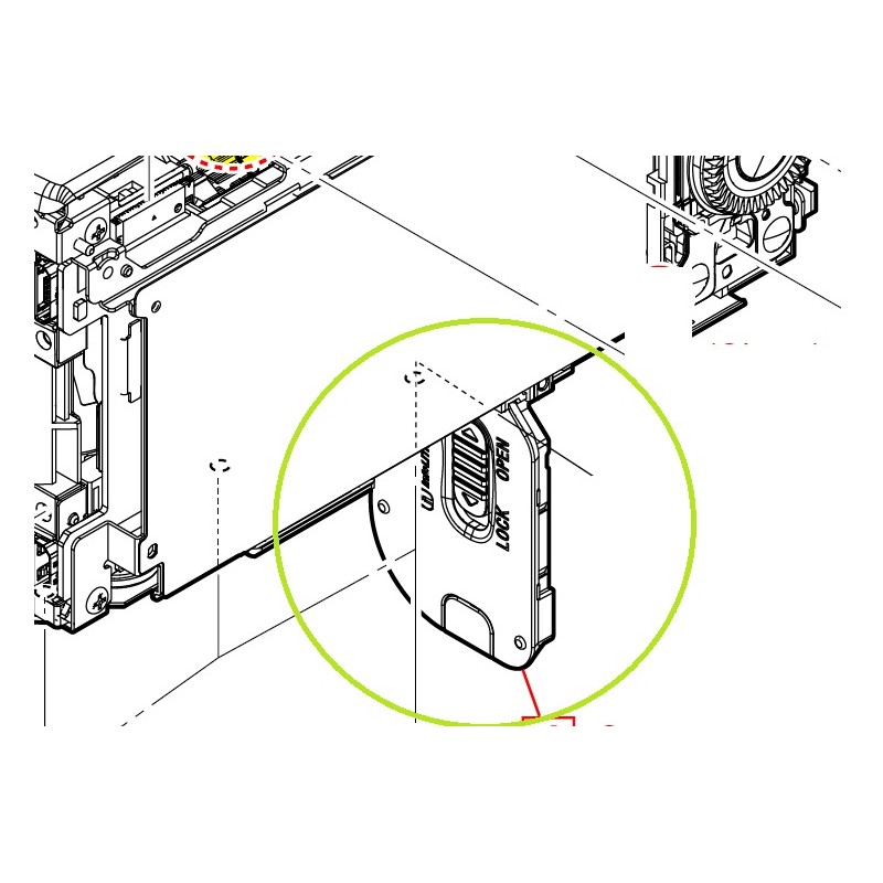 BATTERY COVER (773) (WH), ST (WHITE) SONY A ILCE-5100