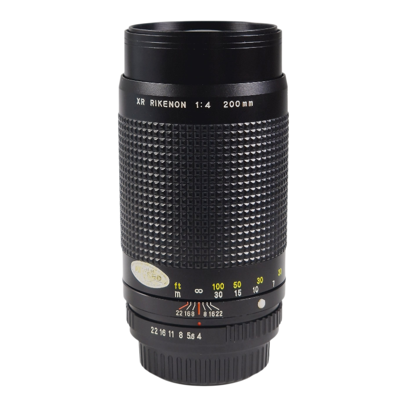 Ricoh XR Rikenon 200mm f/4 - Pentax K