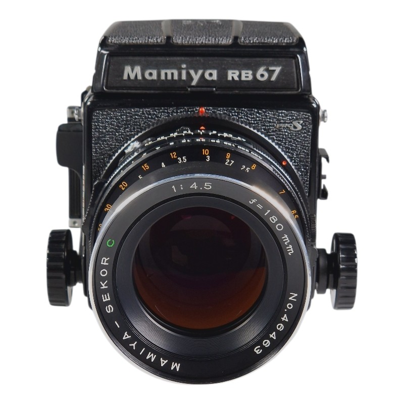 Mamiya RB67 Professional S + 180mm f/4.5 Mamiya-Sekor C