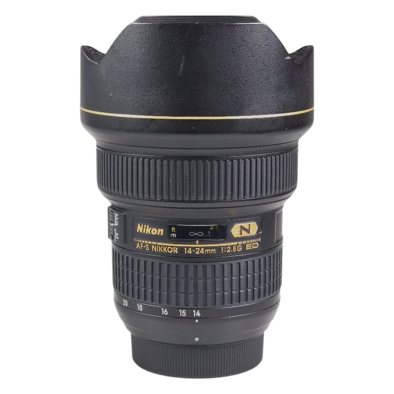Nikon AF-S NIKKOR 14-24mm f/2.8G ED objektiivi - käytetty