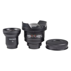 Nikon UW-Nikkor 15mm f/2.8 + 15mm etsin