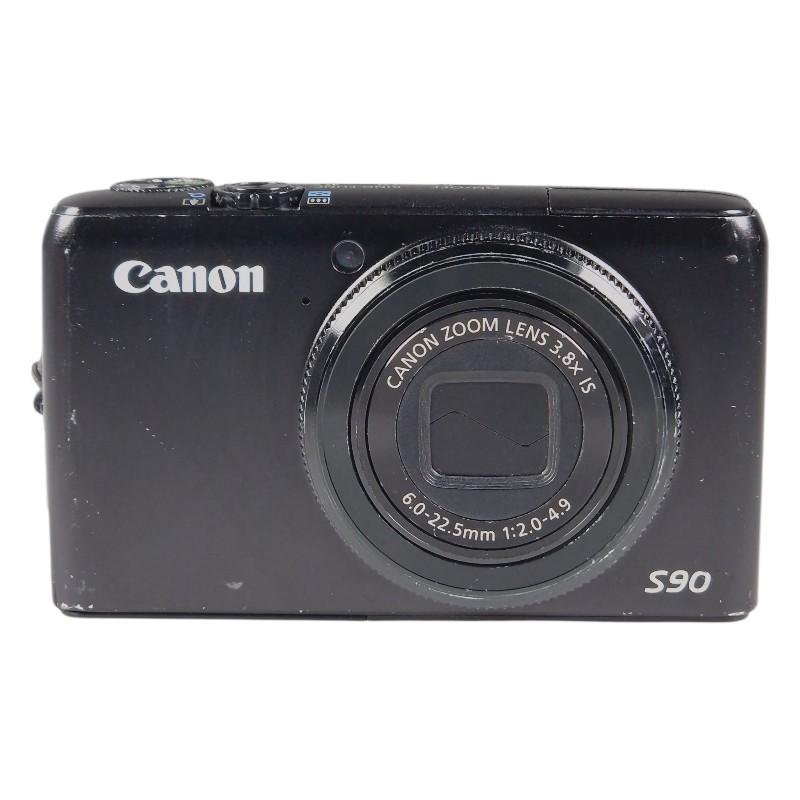 Canon PowerShot S90 digitaalinen kompaktikamera - käytetty