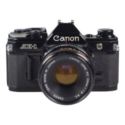 Canon AE-1 + FD 50mm f/1.8 S.C.