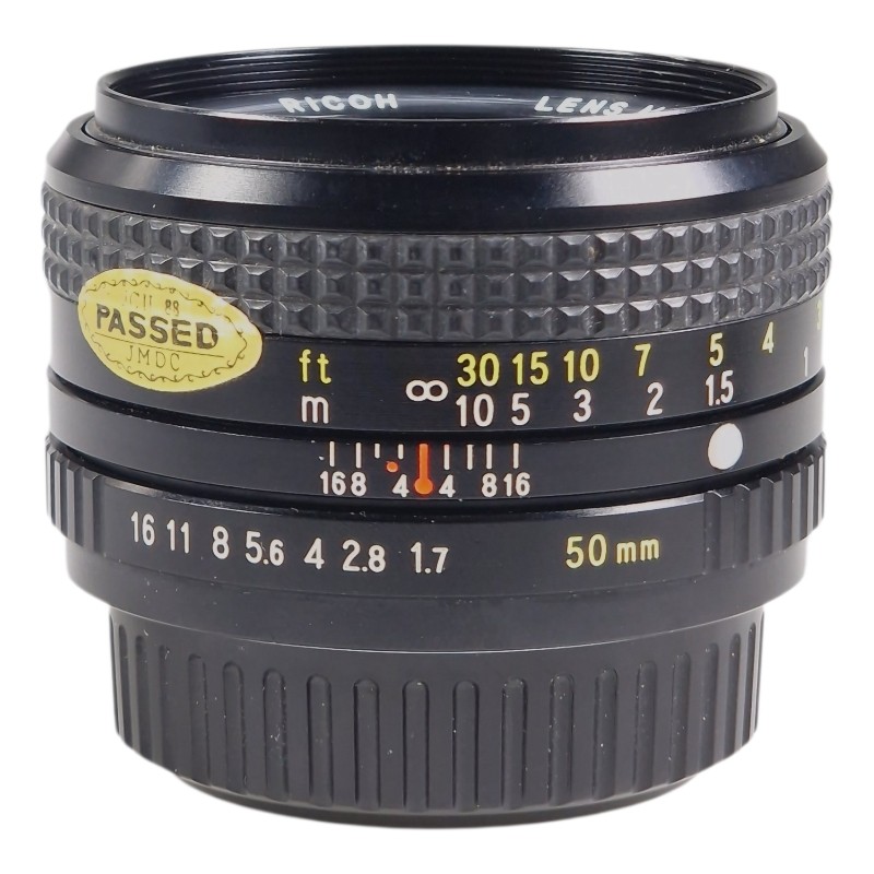 Ricoh XR Rikenon 50mm f/1.7 - Pentax K