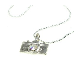 Kamerakoru Timantilla Ja Metalliketjulla